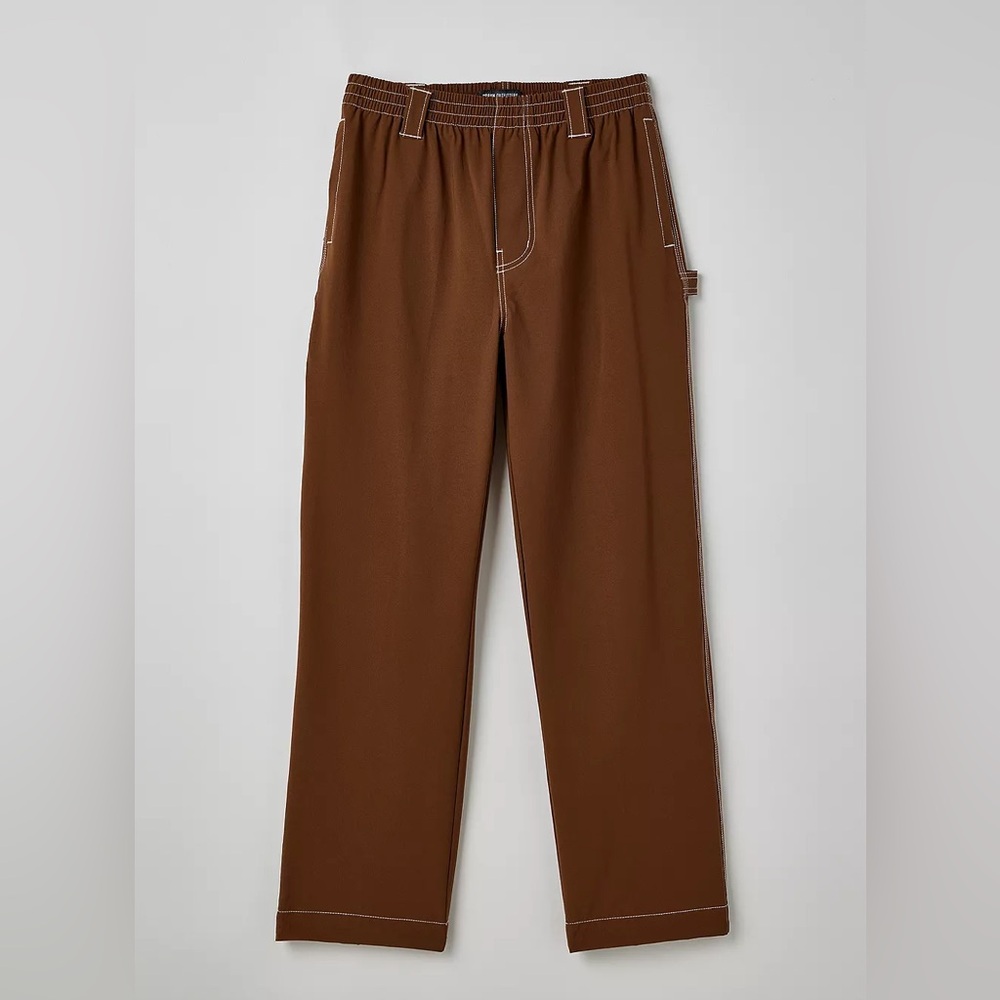 UO Brown Nylon Skate Fit Carpenter Pants XXL